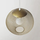GobekUsa Golden Birdcage LED Pendant Chandelier for Stylish Lighting in Restaurants, Kitchens, & Stores