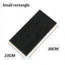 GobekUsa Coffee Bar Cup Mat: PVC Rubber, Anti-slip, Heat Resistant, Durable Drain Mats