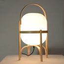 GobekUsa Bamboo LED Desk Lamp: Modern, Simple, and Stylish Table Light for Home Decor