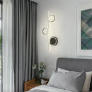 GobekUsa Circle Straight Bar Wall Lamp | Modern Nordic LED Bedroom Living Room Decor