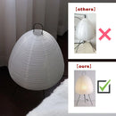 GobekUsa Japanese Style Paper Floor Lamp for Home Décor and Lighting