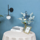 GobekUsa Iron Glass LED Wall Light: Customizable Decorative Black Lamp for Home Indoor