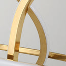 GobekUsa Gold LED Ring Ceiling Chandelier: Modern Luxury for Bar, Hotel, Bedroom & Restaurant