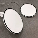 GobekUsa Black Dimmable LED Ring Ceiling Light for Modern Living Room, Bedroom, Kitchen Décor