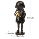 GobekUsa Deepsea Diver Sculpture Banksy Collectible Toy Resin Figurine Home Decor