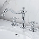 GobekUsa Antique Brass Gold Bathroom Basin Faucet with Double Handles