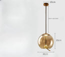 GobekUsa Glass LED Chandeliers for Living Room Bedroom Kitchen Pendant Lamp