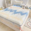 GobekUsa Latex Cooling Mattress Cover & Pillowcase Set - Summer Cool Down Bed Pad