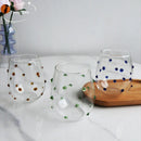 GobekUsa Glass Wave Dots Mug Set