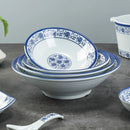GobekUsa Blue and White Imitation Porcelain Dinner Set