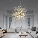 GobekUsa Crystal Dandelion Pendant Lights for Chic Home Decor