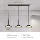 GobekUsa LED Iron Acrylic Pendant: Modern French Style Indoor Light for Bedroom & Living Room