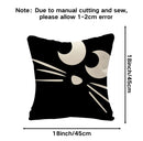 GobekUsa Halloween Linen Cushion Cover for Living Room Decor and Sofa - Trick or Treat