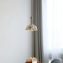 GobekUsa Butterfly Ceramic LED Pendant Lamp with Wooden Handle for Home Decor