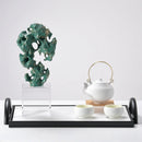 GobekUsa Green Taihu Stone Coral Sculpture for Room Decoration