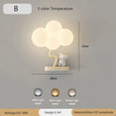 GobekUsa Cloud Shape LED Baby Room Wall Lamp - Eye Care Bedroom Fixture