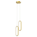GobekUsa Aluminium LED Chandelier for Minimalist Restaurant, Bar, and Living Spaces