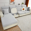 GobekUsa Jacquard L Sofa Seat Cover Protector: Stretchable, Washable, Thick Slipcovers