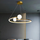 GobekUsa Iron LED Chandelier Light, Ideal for Living Room, Restaurant, Study, Kitchen, Garage