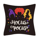 GobekUsa Halloween Linen Cushion Cover for Living Room Decor and Sofa - Trick or Treat