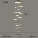 GobekUsa Lotus Leaf Nordic Chandelier for Elegant Home Decor
