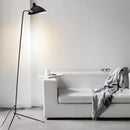 GobekUsa Black Metal Floor Lamp, Rotatable Lampshade for Parlor Bedroom Reading Lighting.