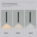 Nordic Black Double Cylinder Pendant Light