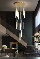 GobekUsa LED Chandelier: Modern Staircase & Kitchen Pendant Light for Home Decoration
