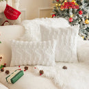 GobekUsa Christmas Plush Pillow Case Set - Festive Holiday Sofa Decor, 2023
