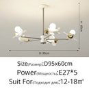 GobekUsa Helicopter Chandeliers for Children's Room and Bedroom Lighting
