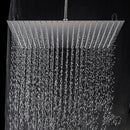 GobekUsa 20 Inch Square Stainless Steel Rainfall Shower Head - Luxury Chrome Finish