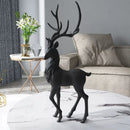 GobekUsa Deer Sculpture: High-End Resin Elk Figurine for Luxury Home Decor