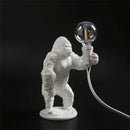 GobekUsa King Kong Resin Night Light: Customizable LED Table Lamp for Modern Living Spaces