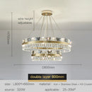 GobekUsa Crystal Butterfly Living Room Lamp: Luxury Postmodern Dining Room Lighting