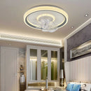 GobekUsa 6-Speed LED Ceiling Fan Light for Living Room - 360° Rotation