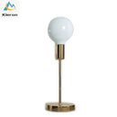 GobekUsa Golden Modern LED Bedside Lamp for College Dorm Study Desk