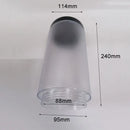 GobekUsa Black Silver Landscape Bollard Path Light for Garden Decoration