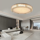 GobekUsa Crystal Glass Luxury Ceiling Chandelier - Gold LED Home Decor