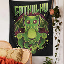 GobekUsa Cat Call Tapestry Wall Hanging - Psychedelic Hippie Aesthetics Dorm Decor