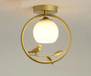 GobekUsa Bird Ceiling Light Fixture for Corridor Entrance, Cloakroom, Bar, Balcony