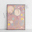 GobekUsa Abstract Art Canvas Wall Print Modular Exhibition for Home Decor