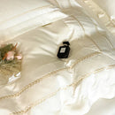 GobekUsa Embroidered Ice Silk Bedding Set: Soft Duvet Cover, Sheet, Pillowcases 4Pcs