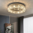 GobekUsa Crystal Glass Round LED Ceiling Light - Luxury Indoor Lighting Solution