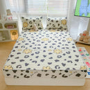 GobekUsa Latex Cooling Mattress Cover & Pillowcase Set - Summer Cool Down Bed Pad