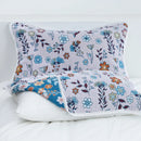 GobekUsa Lace Trim Pillow Towel - Double Sided Yarn-Dyed Jacquard - 52*75 CM - Five-Layer Cotton Gauze