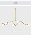 GobekUsa Gold Chandeliers: Luxurious Lighting for Indoor Living Space & Restaurant Decoration