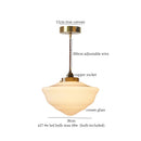 GobekUsa Glass LED Pendant Lamp: Nordic Minimalism for Bedroom, Living Room, Kitchen & More
