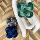 GobekUsa Knot Pillow Ball Xmas Decorative Throw Pillow with Soft Plush