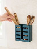 GobekUsa Kitchen Utensils Organizer Rack - Wall-mounted Storage for Tableware and Cutlery