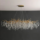 GobekUsa Crystal Pendant Chandelier LED Lighting for Luxury Modern Interior Decoration